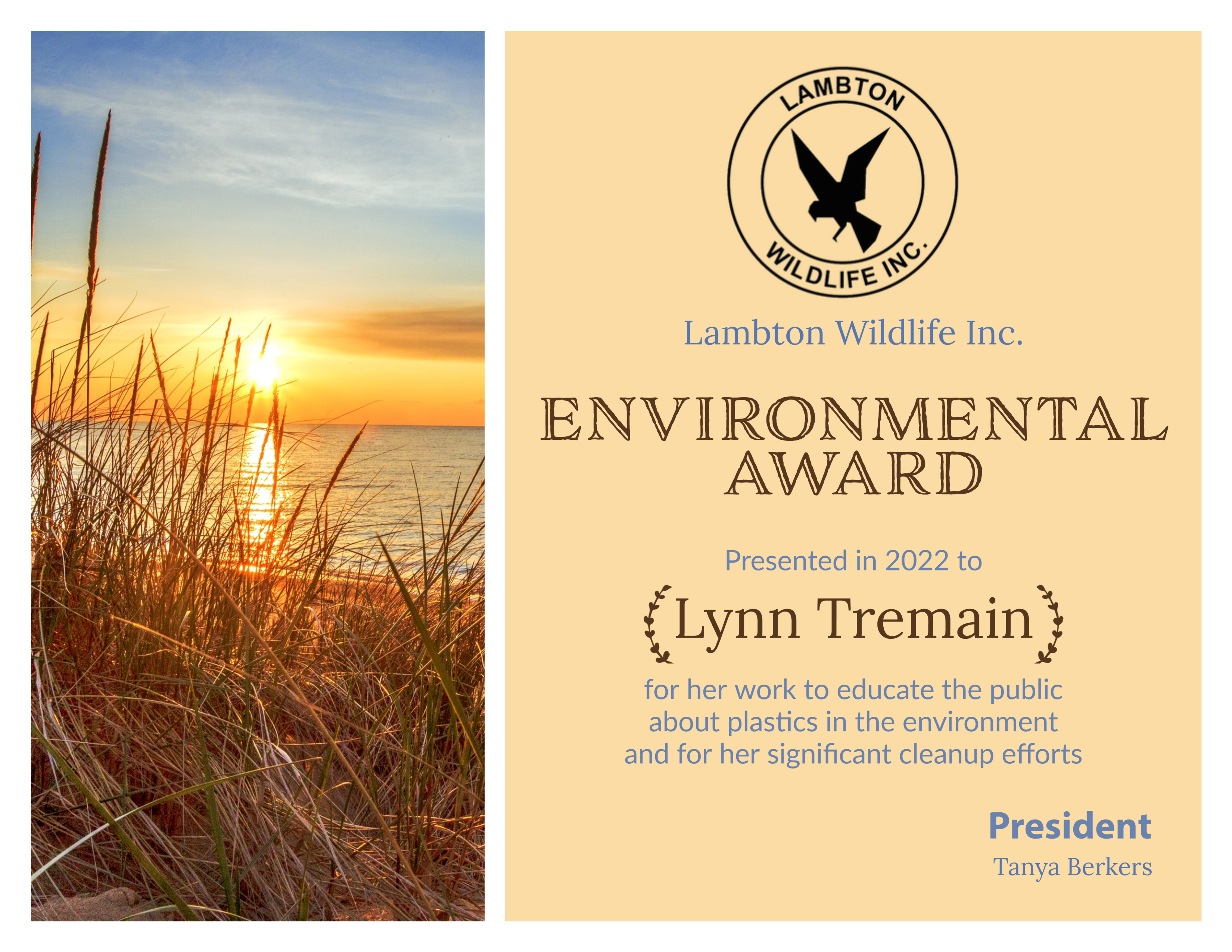 LWI 2022 Environmental Award